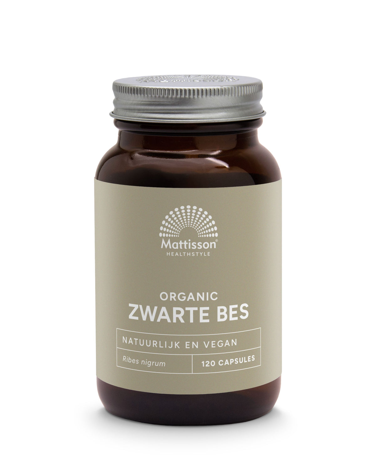 Mattisson Zwarte bes bio 120.00 Vegetarische capsules