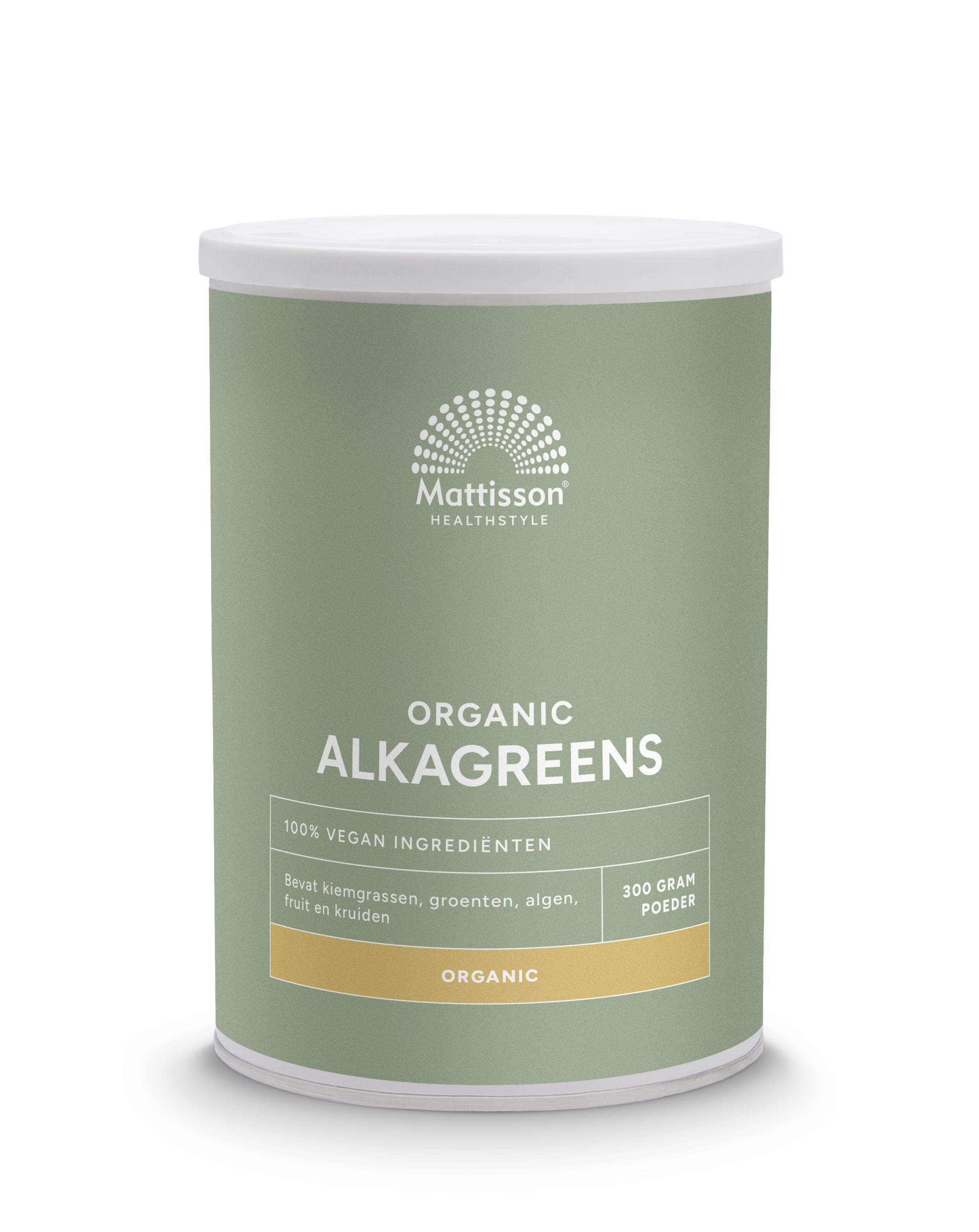 Mattisson Organic Alkagreens poeder bio 300.00 Gram