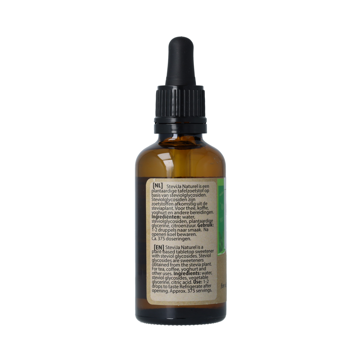 SteviJa Stevia Vloeibaar Naturel 50.00 Milliliter
