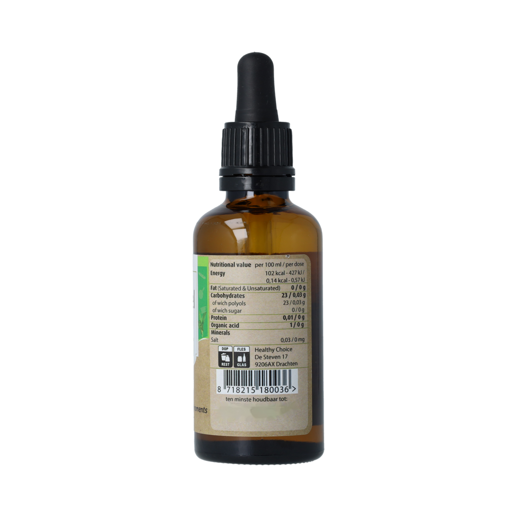SteviJa Stevia Vloeibaar Naturel 50.00 Milliliter