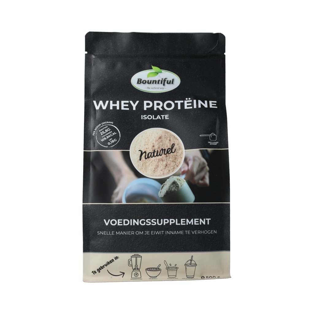 Bountiful Whey isolaat proteine poeder 500.00 Gram