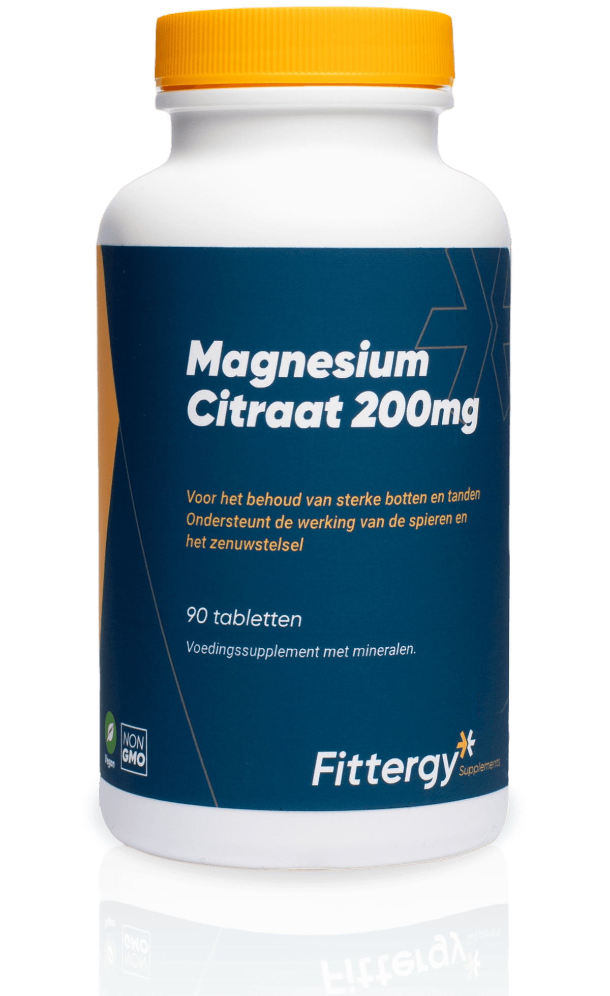 Fittergy Magnesiumcitraat 200mg 90.00 Tabletten