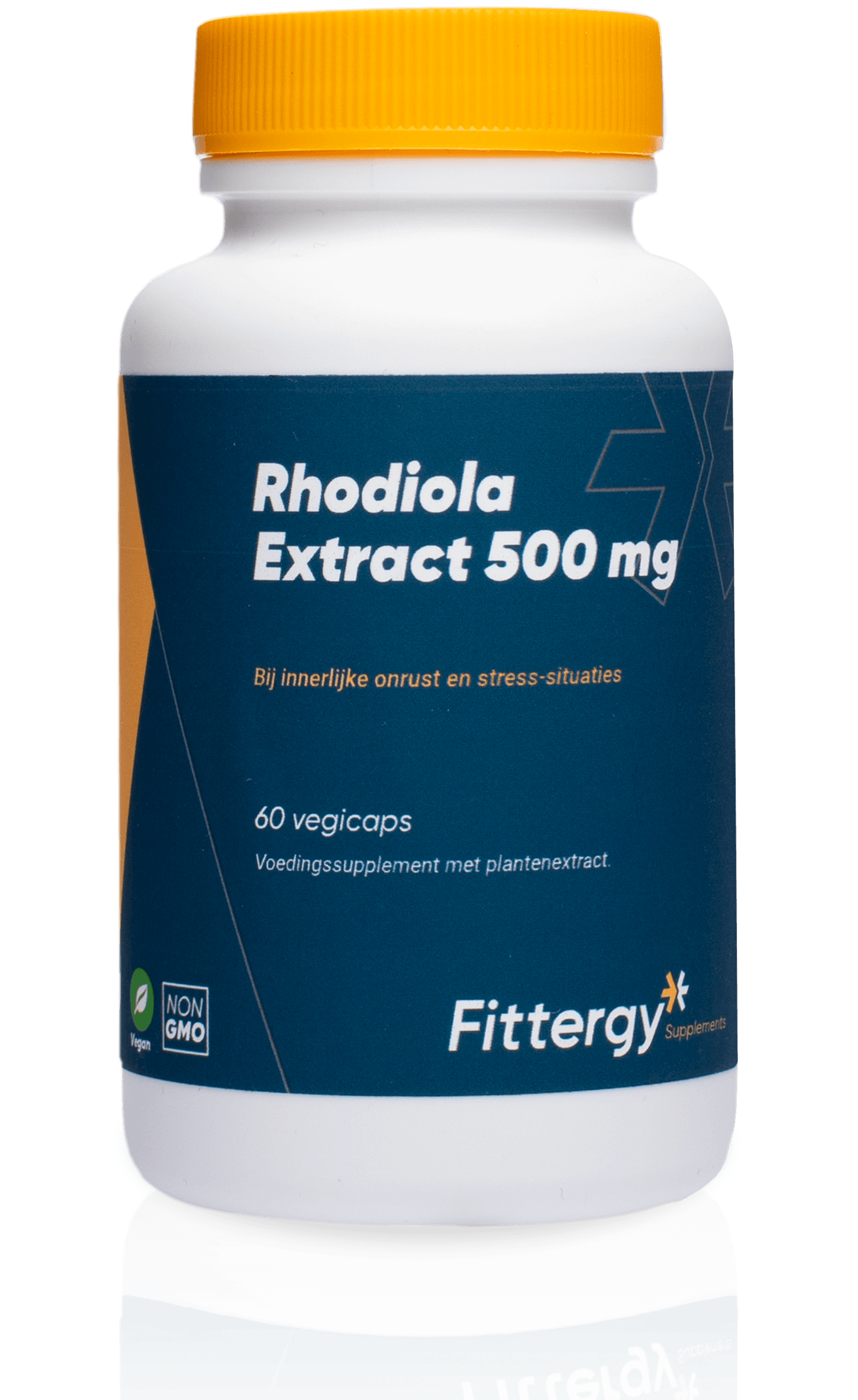 Fittergy Rhodiola 500mg 60.00 Vegetarische capsules