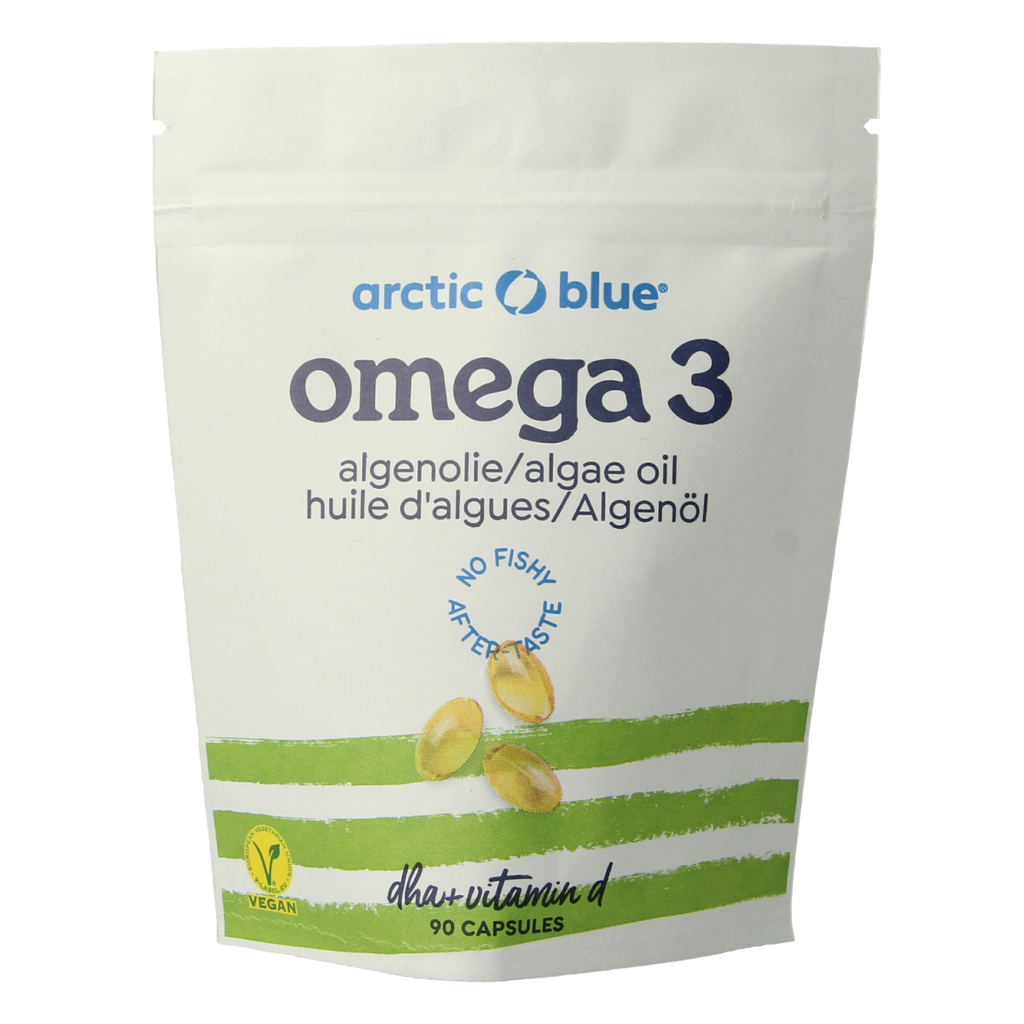 Arctic Blue Algenolie DHA met vitamine D 90.00 Softgels