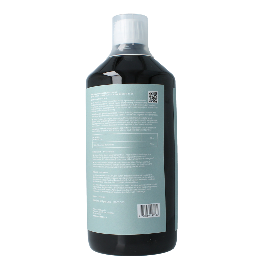 Mattisson Organisch silicium 70mg 1.00 Liter