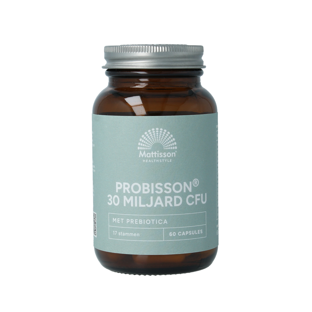 Mattisson Probisson 30 miljard CFU met prebiotica 60.00 Capsules