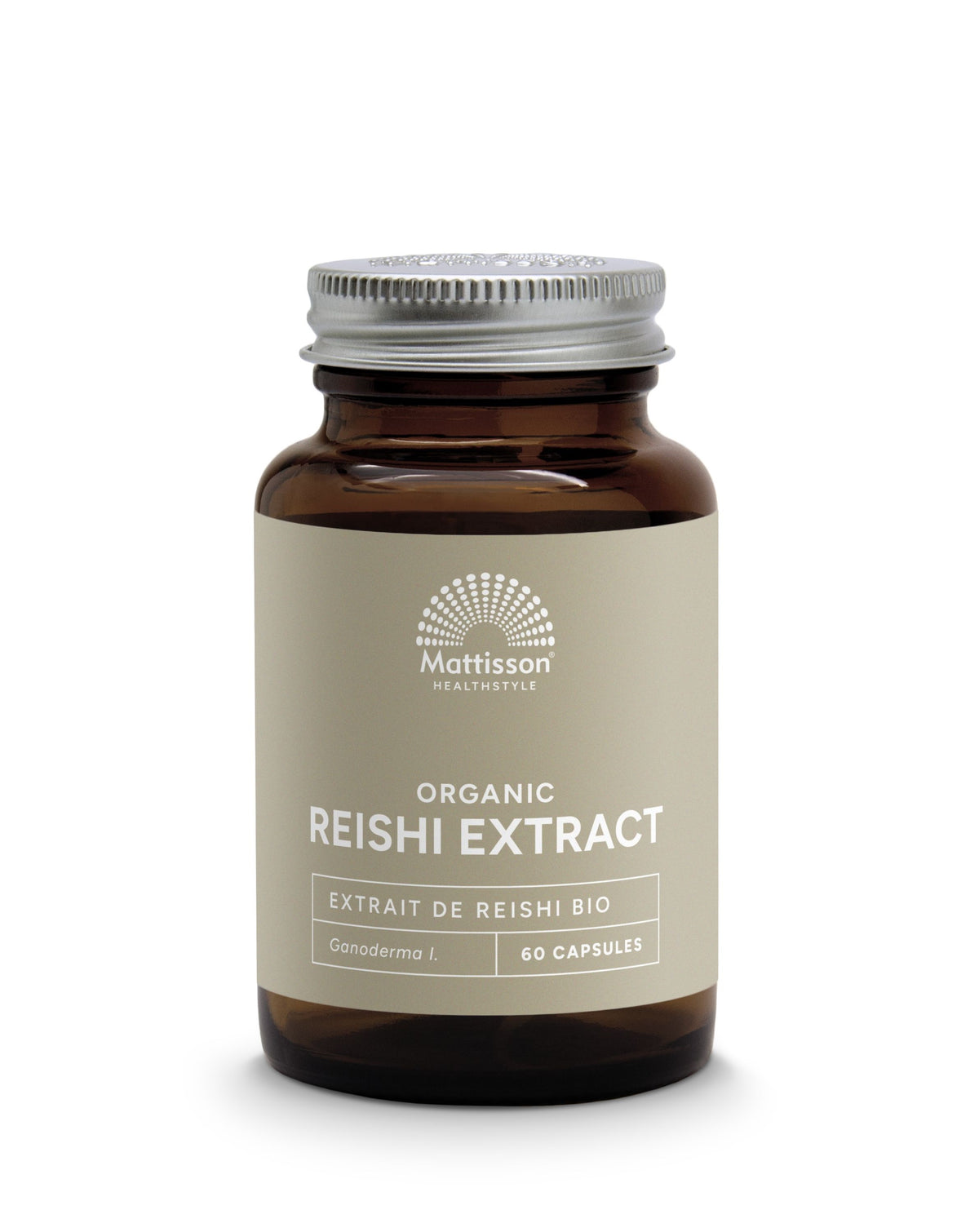 Mattisson Organic reishi extract 400mg bio 60.00 Capsules