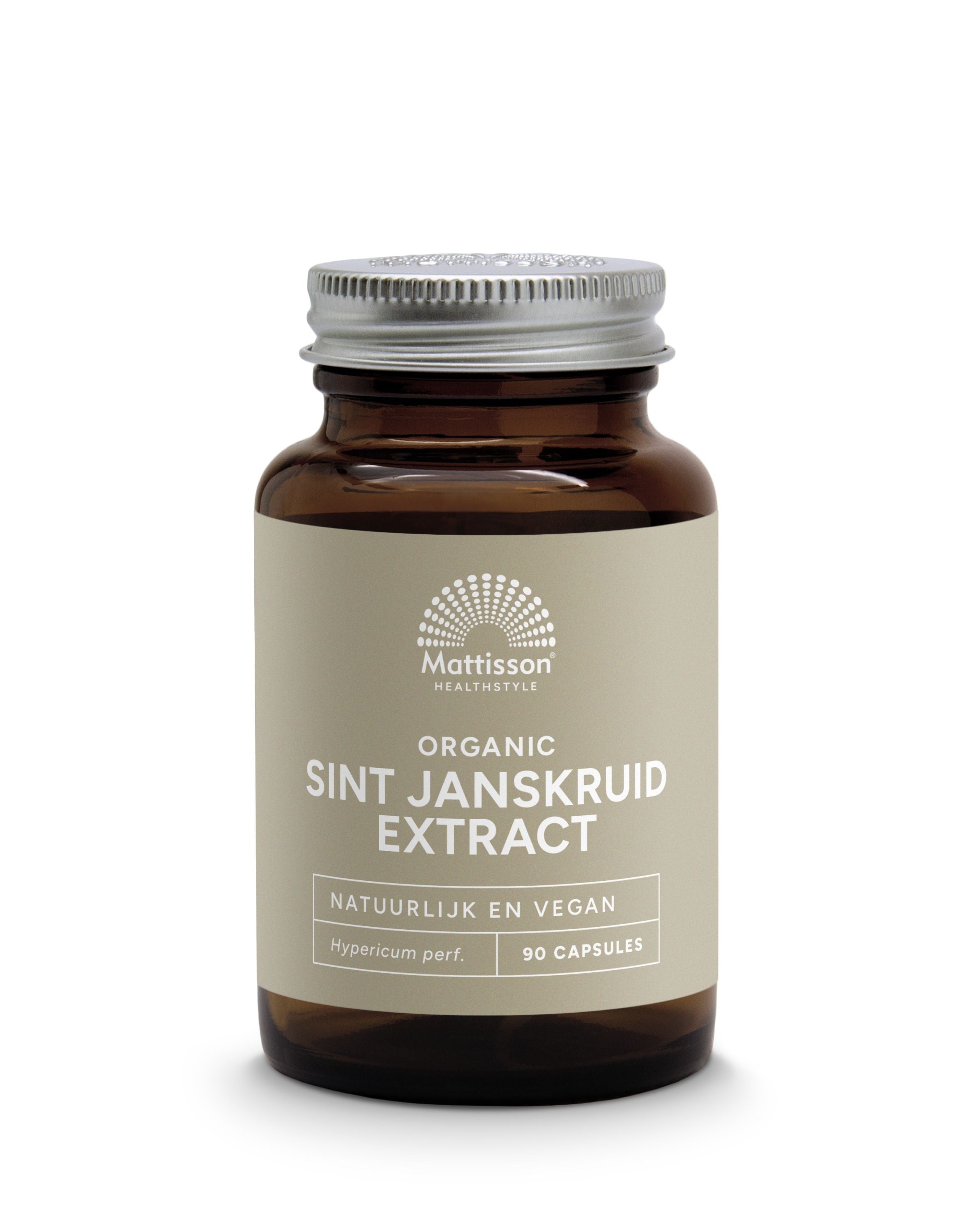 Mattisson Organic sint janskruid extract 300mg bio 90.00 Vegetarische capsules