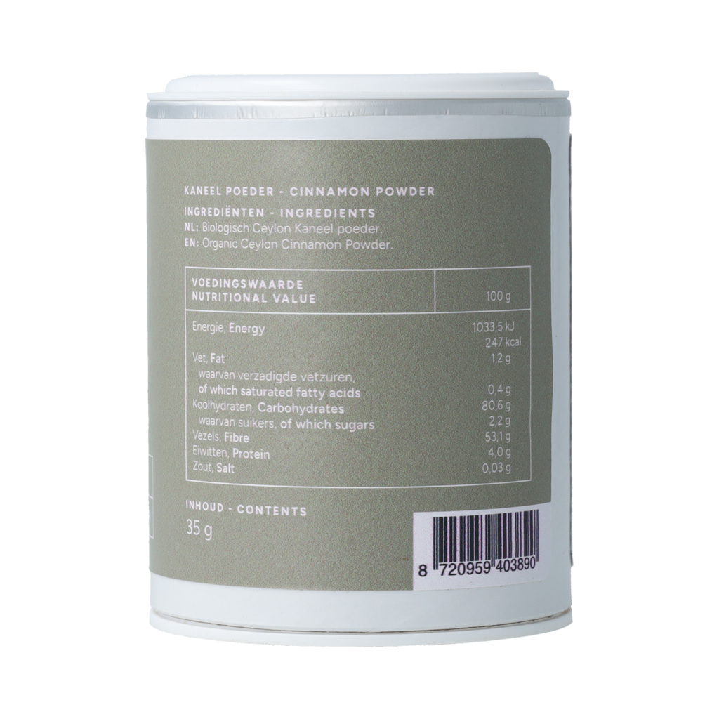 Mattisson Organic Ceylon Kaneel 35.00 Gram