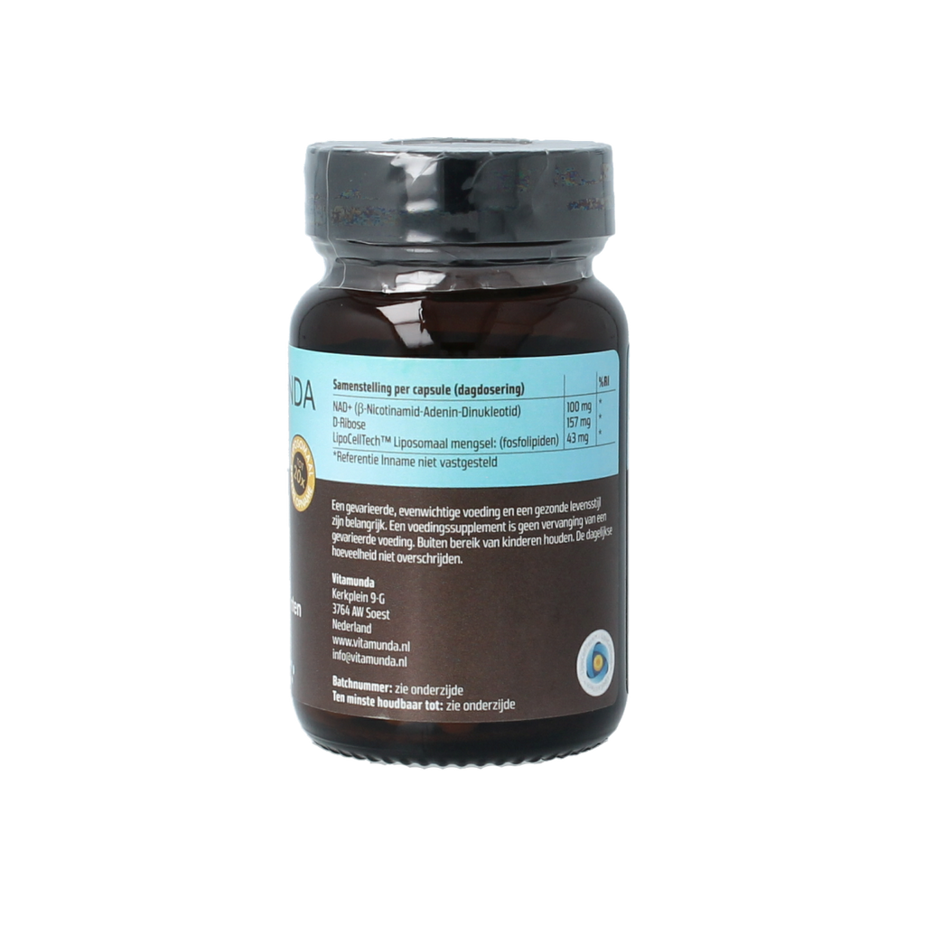 Vitamunda Liposomale NAD+ 30.00 Capsules