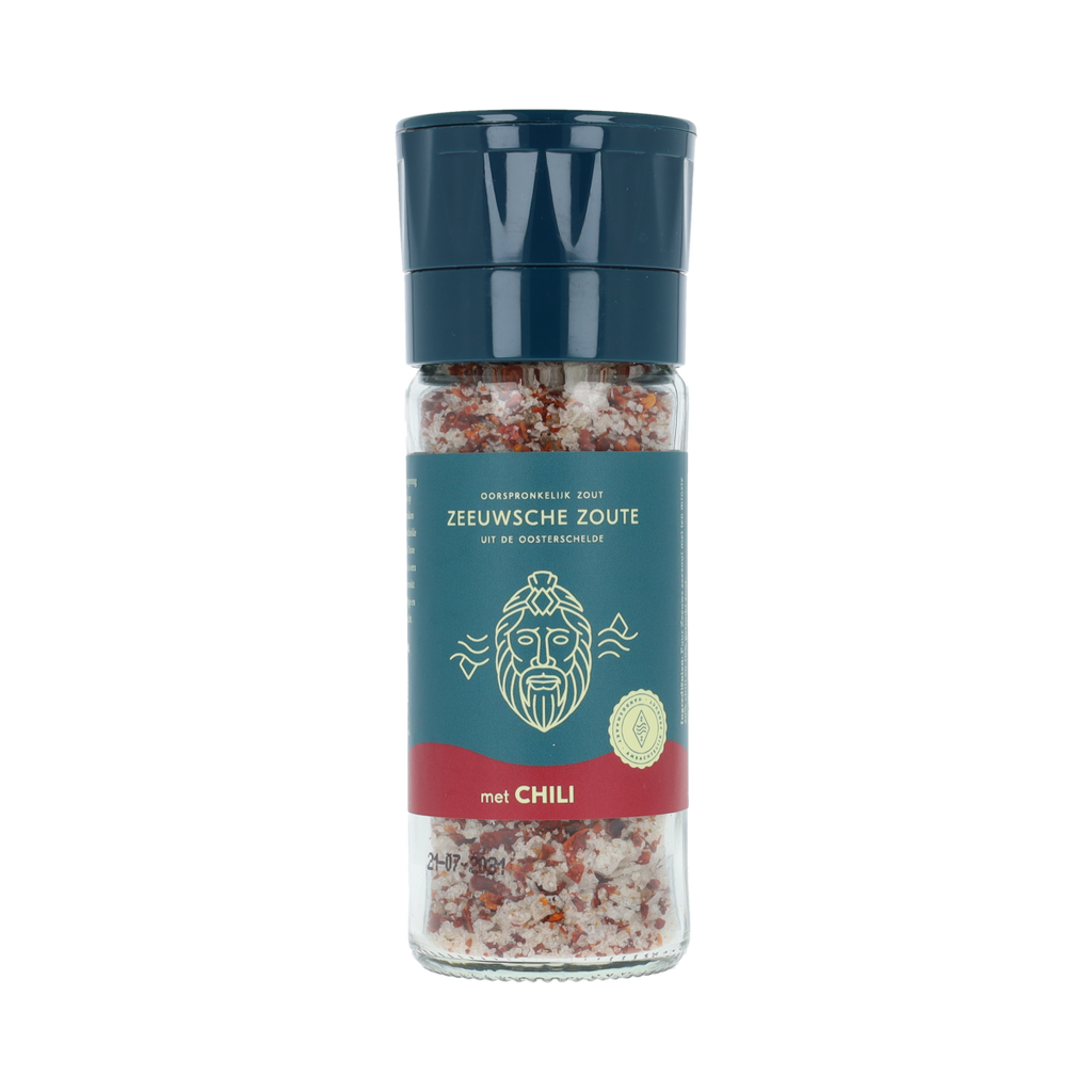 Zeeuwsche Zoute Keramische Zoutmolen Chili 65.00 Gram