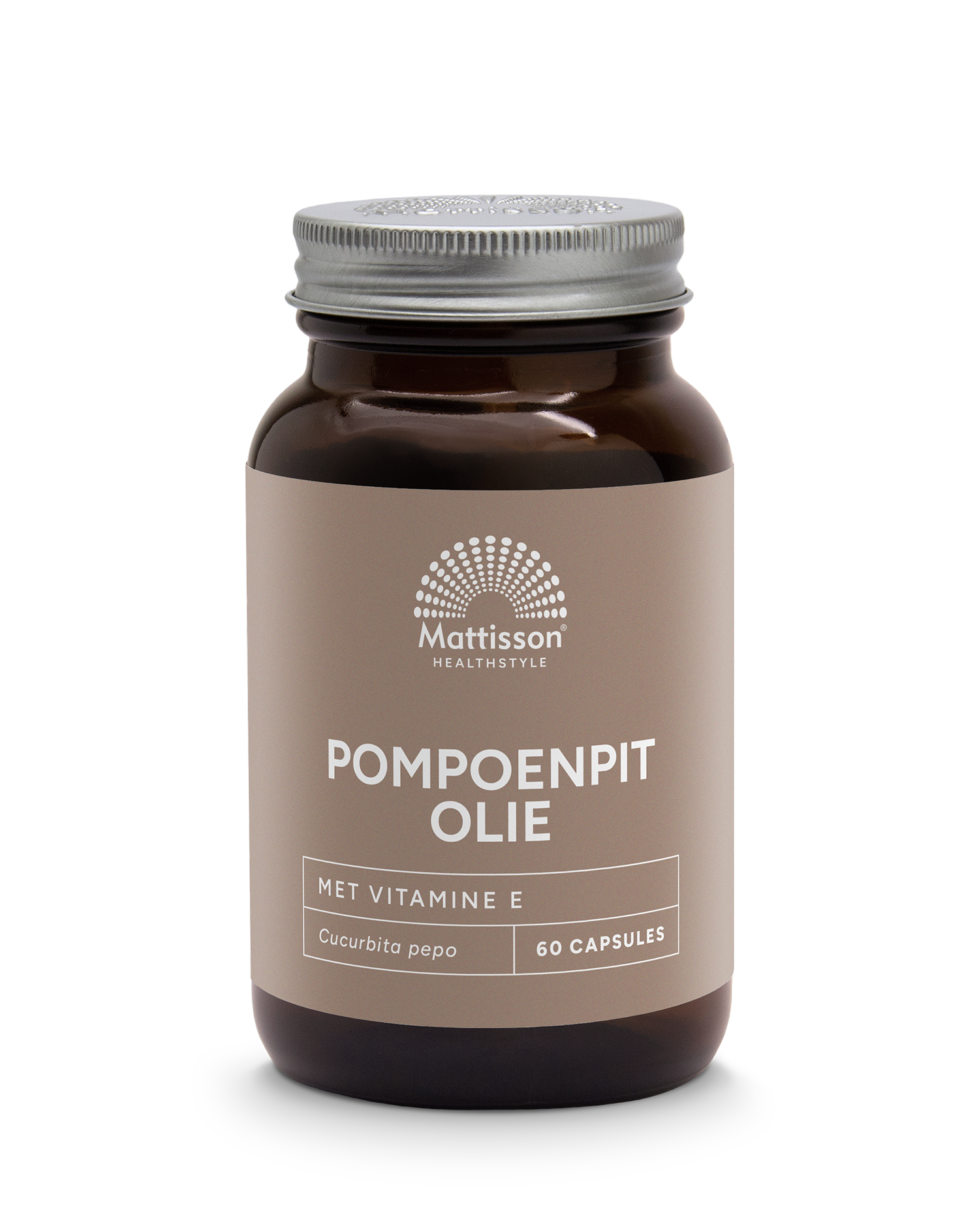Mattisson Pompoenpitolie met vitamine E 1000mg 60.00 Capsules